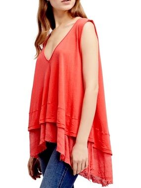 Free People We the Free Peachy Tank Top